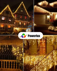 SAÇAK LED 3MT 90x70x50cm 192Led 28 Saçak