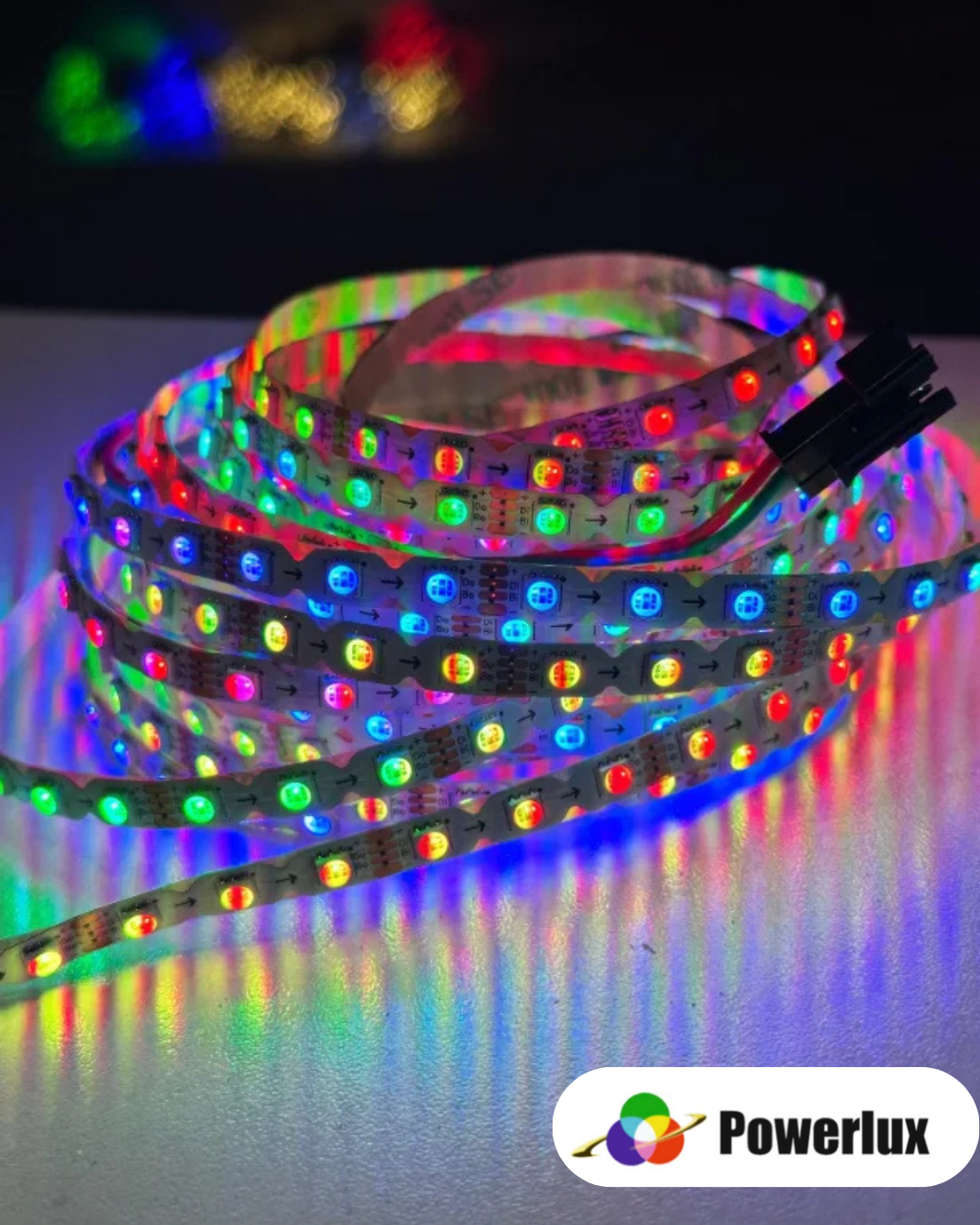 IC2815 Zigzag PCB Pixel RGB 5050/60Led 12V IP20 (5metre)