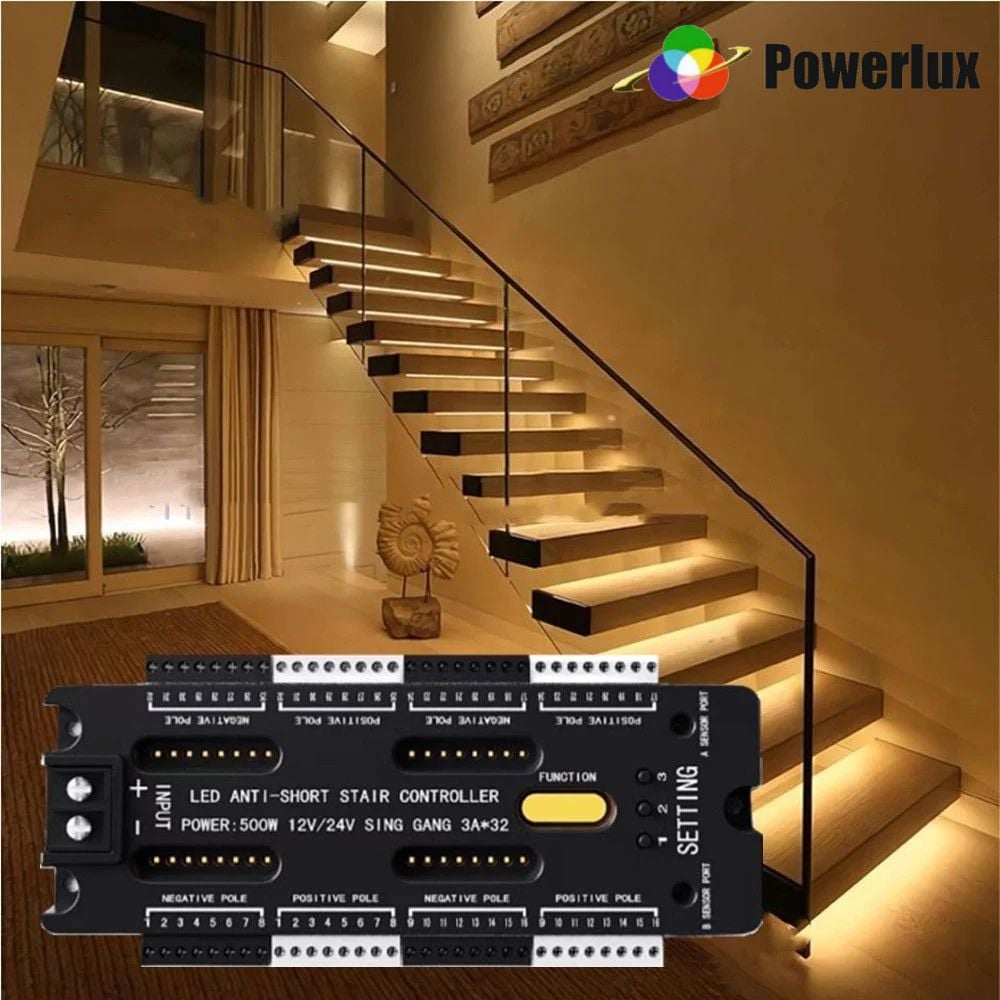 SENSÖRLÜ MERDİVEN BASAMAK AYDINLATMA