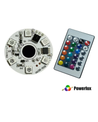 5 Volt 38mm PCB (6LED) RGB+ IR KUMANDA SET