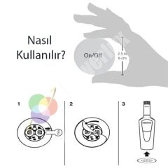 Led Işıklı Bardak Altlığı RGB