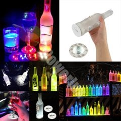 Led Işıklı Bardak Altlığı RGB
