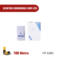 Uzaktan Kumandalı Kablosuz Kapı Zili