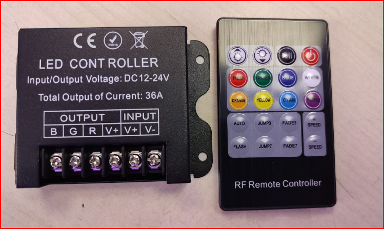RGB RF Kumanda  36 amper
