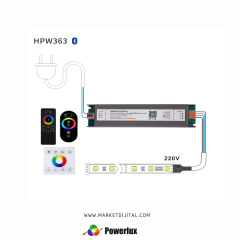 HPW363 RGB Bluetooth 220V 400W  Titreşimsiz Kontrol Ünitesi