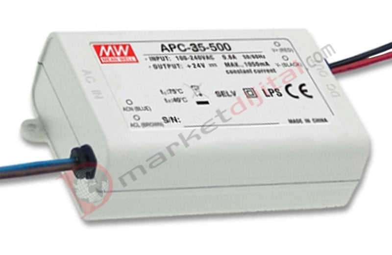APC-35-500 25-70 Volt 500 mA IP42 Meanwell