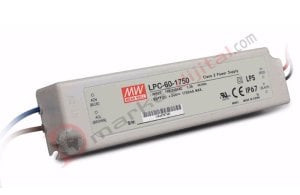 LPC-60-1750 9-34 Volt 1750 mA IP67 Meanwell
