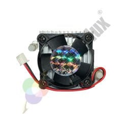 12 Volt 0.2 Amper Mini Fan Alüminyum Soğutuculu