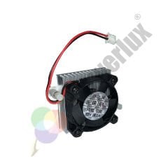 12 Volt 0.2 Amper Mini Fan Alüminyum Soğutuculu
