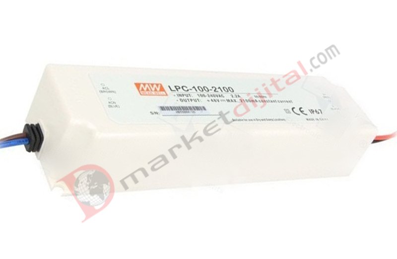 LPC-100-2100 24-48 Volt 2100 mA IP67 Meanwell