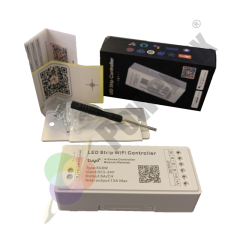 RGBW 4 Kanal Wifi Kontrol Cihazı Tuya Kontrol Powerlux