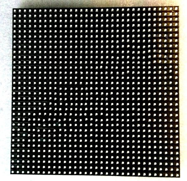 RGB P6 SMD LEDLİ 19x19cm