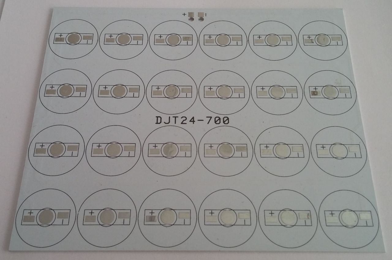 24Led 1Watt Pcbsi 155x128mm