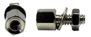 D-Sub Vida + Somun 1 Takım m3 12mm ( D-Sub Konnektör Uyumlu )