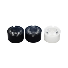 Tekli Kılıflı Power Led Lensi Led Mercek 20mm 90 Derece Şeffaf
