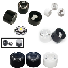 Tekli Kılıflı Power Led Lensi Led Mercek 20mm