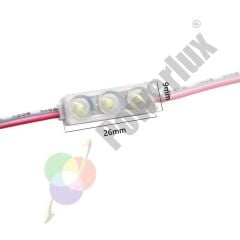 3lü 12 Volt 0,5 Watt Mini Modül Led Powerlux