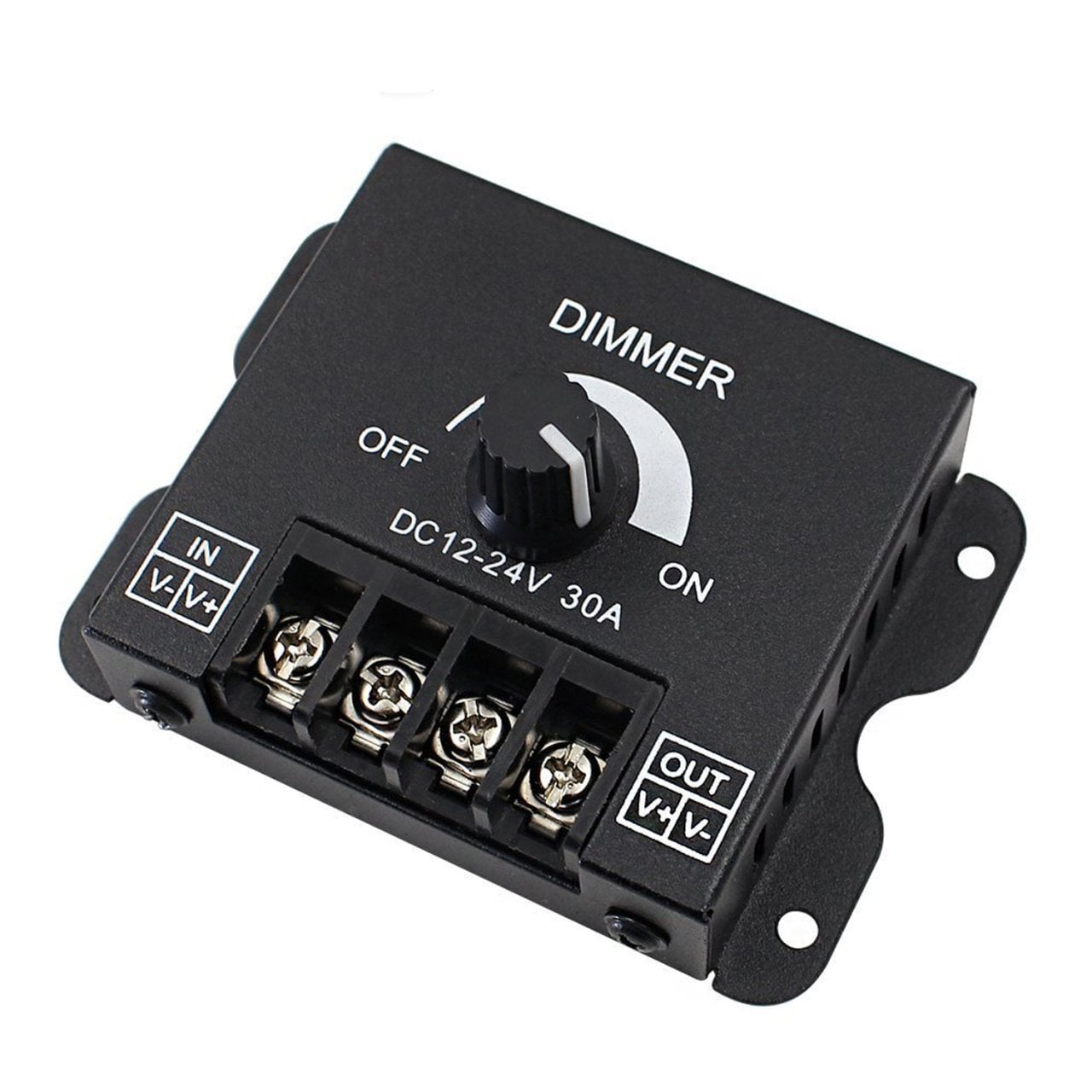 Manuel Led Dimmer (Led Kısıcı Arttırıcı) 30 Amper 12V-24V Powerlux