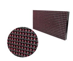 P10 Panel Dip Led - Kayan Yazı Paneli 16x32 Yeşil